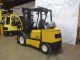 1999 Yale Glp065 6500lb Pneumatic Forklift Lpg Lift Truck Comparable To Hyster Forklifts photo 4