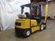1999 Yale Glp065 6500lb Pneumatic Forklift Lpg Lift Truck Comparable To Hyster Forklifts photo 5