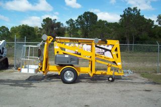Bil Jax 3522a Towable Boom Lift,  43 ' Work Height,  2015 Demo,  Labor Day Special photo