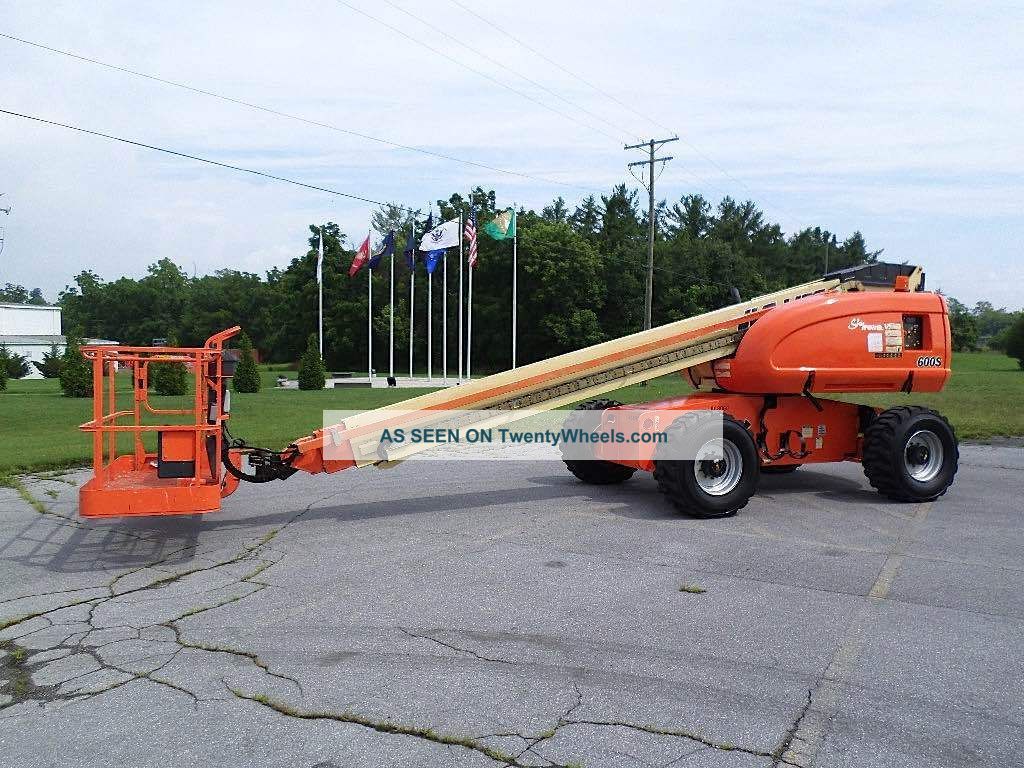 2004 Jlg 600s Boom Lift Manlift Man Lift Aerial Straight Stick Boomlift Scissor & Boom Lifts photo