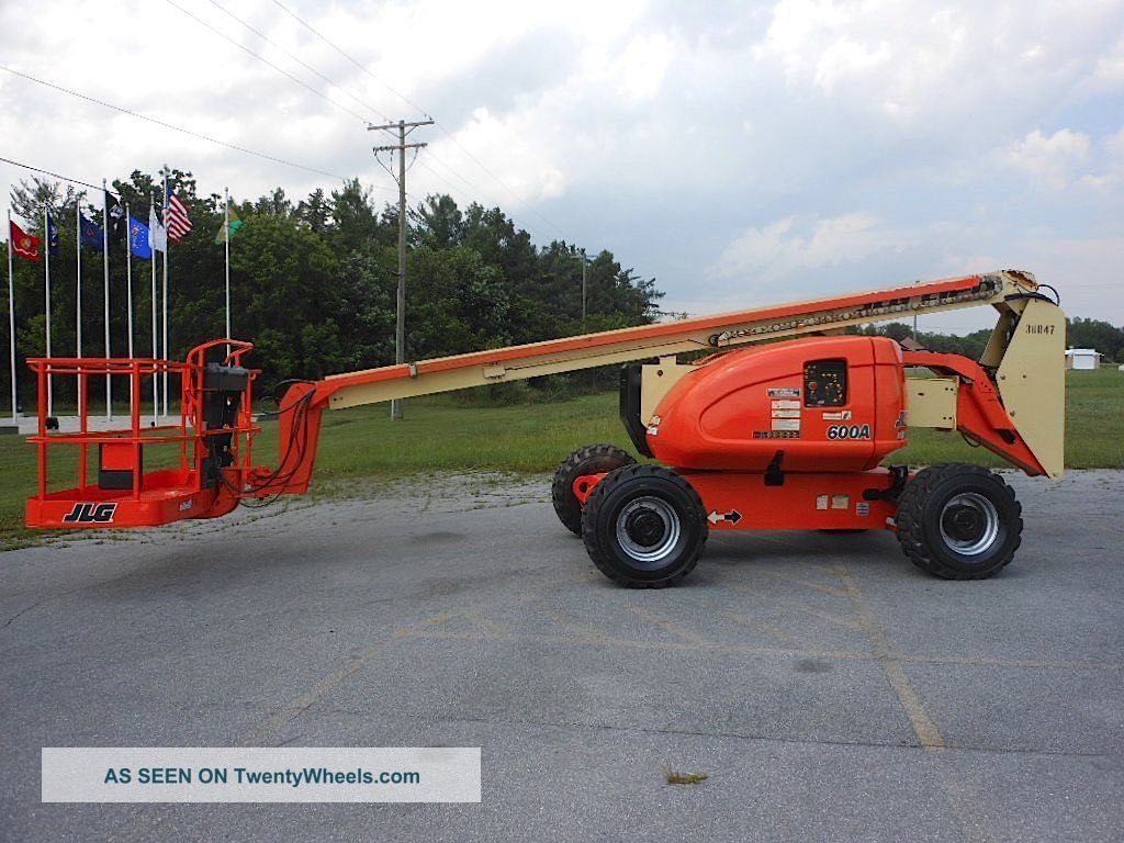 2004 Jlg 600a Boom Lift Manlift Man Lift Aerial Articulating Boomlift Scissor & Boom Lifts photo