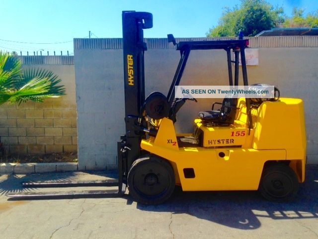 Hyster S155xl2 15,  500lb Capacity Forklift Forklifts photo