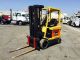 2000 Hyster Electric 4 Wheel Sit Down Forklift Quad Mast Side - Shifter 240 ' Lift Forklifts photo 1
