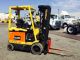 2000 Hyster Electric 4 Wheel Sit Down Forklift Quad Mast Side - Shifter 240 ' Lift Forklifts photo 5