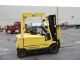 Hyster 5,  000 Lbs Pneumatic Electric Forklift - Triple Mast - Side Shift Forklifts photo 6