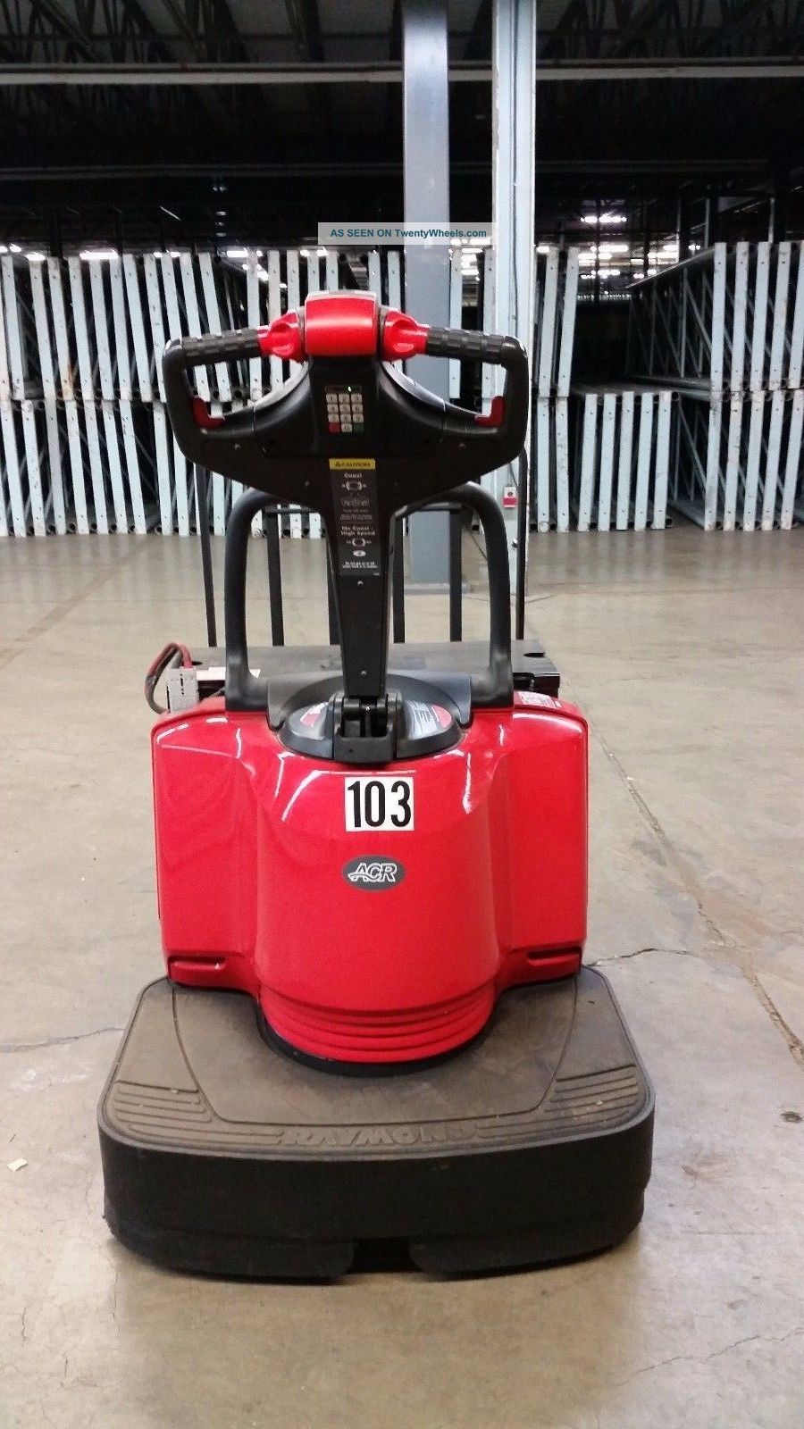 Raymond Walkie Rider 2 Pallet W/ Battery