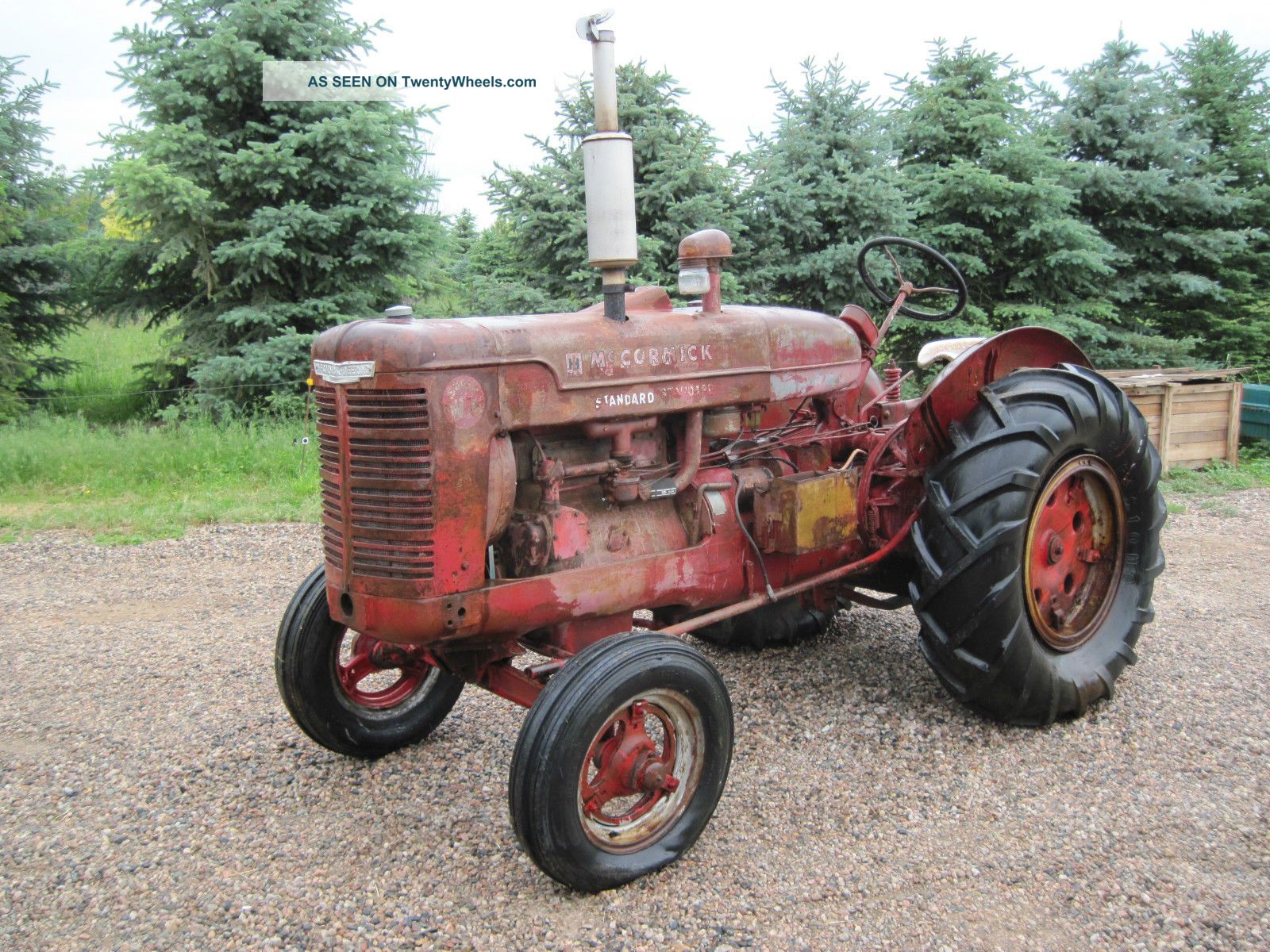 1941 Mccormick Deering Farmall W6 Farm Tractor Antique & Vintage Farm Equip photo