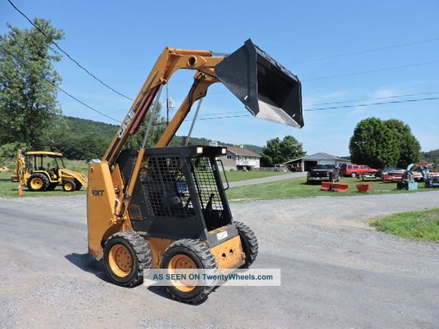 2003 Case 40xt Rubber Tire Skid Steer Loader Bobcat Cummins Diesel Cat Backhoe