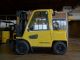 2005 Hyster H80xm 8000lb Pneumatic Forklift Cab With Heat Lpg Lift Truck Hi Lo Forklifts photo 3
