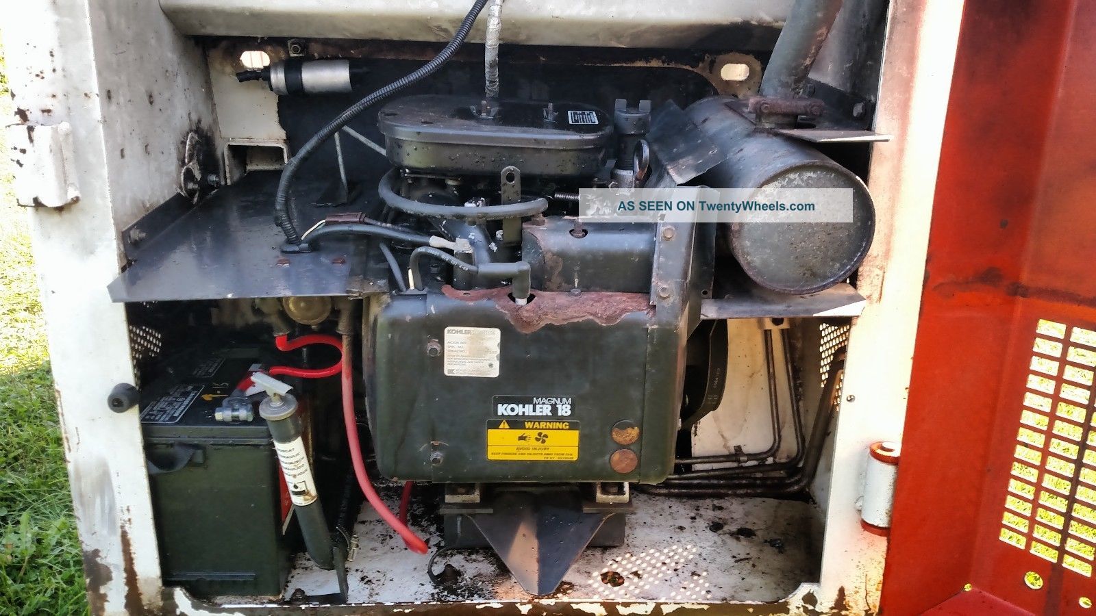 Bobcat 440b Skid Steer Loader Perfect For Horse Stalls / Small Barns