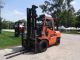 2005 Toyota 7fgku40 9000lb Dual Drive Pneumatic Forklift Gasoline Lift Truck Forklifts photo 1