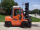 2005 Toyota 7fgku40 9000lb Dual Drive Pneumatic Forklift Gasoline Lift Truck Forklifts photo 4