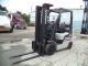 2007 Nissan Mcp1f2a25lv,  5,  000,  5000 Cushion Tired Forklift,  3 Stage,  Side Sft Forklifts photo 1