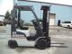 2007 Nissan Mcp1f2a25lv,  5,  000,  5000 Cushion Tired Forklift,  3 Stage,  Side Sft Forklifts photo 4
