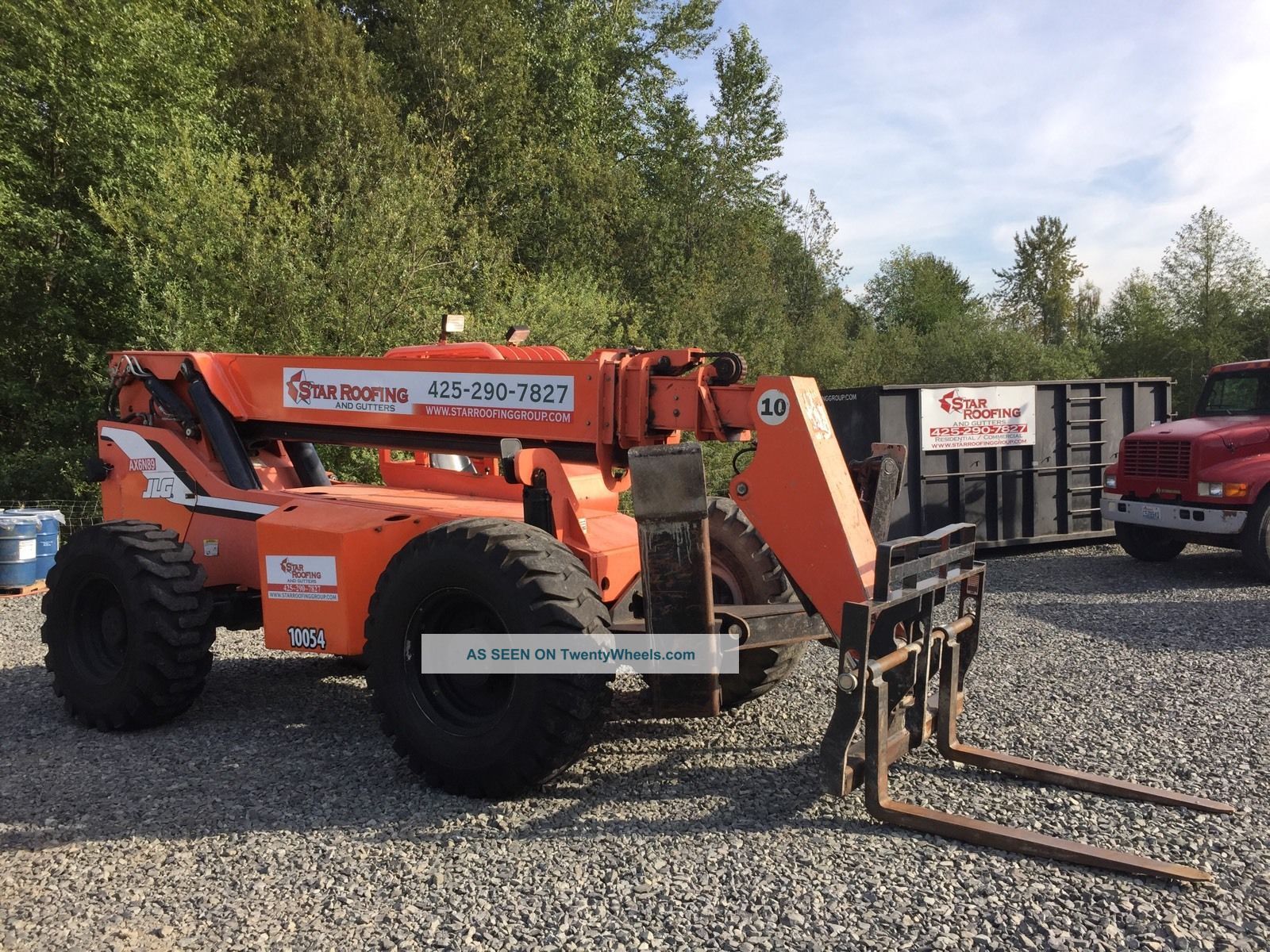 Skytrak Sky Trak 10054 Reach Lift Forklift Telehandler Jlg Gehl Forklifts photo