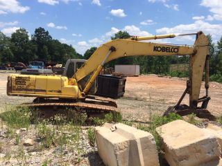 2006 Kobelco Sk250 Lc Dynamic Acera Excavator With Clamshell Attachment photo