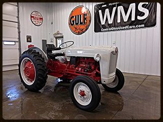 1953 Ford Antique Tractor Jubilee Vintage Farm Tool Collector Wms Red Gas 52 photo