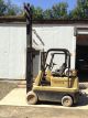 Hyster Forklift 5,  500lbs Propane Solid Tires 2 Stages Forklifts photo 6