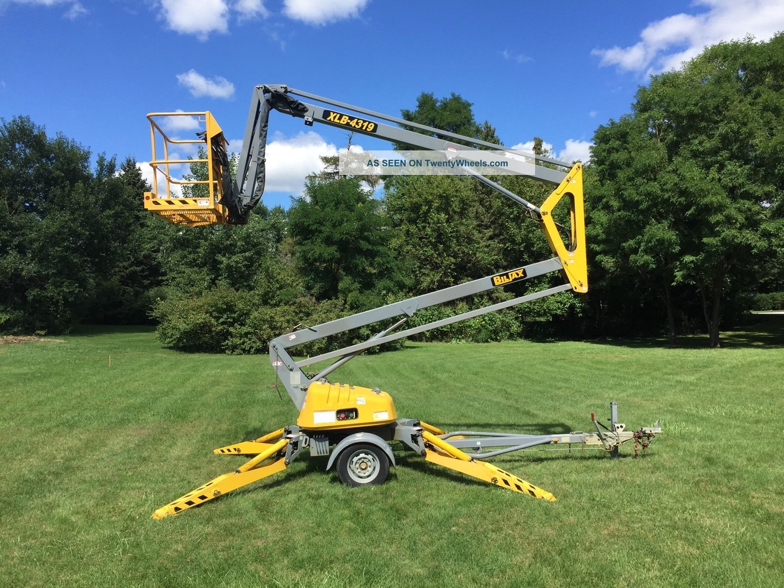 Biljax 43 Towable Electric Boom Man Lift