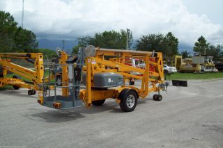 Bil Jax 4527a Towable Boom Lift,  51 ' Work Height,  27 ' Outreach,  2012,  Only 288 Hours photo
