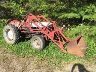 Ford 2n Tractor,  Complete,  Front End Loader Included Vintage photo