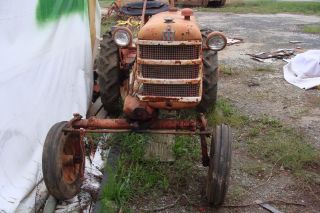 Farmall Cub Pair,  Two Farmall Cubs With Pallet Of Plows,  Attachments.  Fast Hitch photo