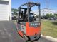 2011 Toyota 8fbchu25 Electric Forklift.  189 In Triple Mast 48 Volt Battery. Forklifts photo 2