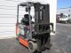 2011 Toyota 8fbchu25 Electric Forklift.  189 In Triple Mast 48 Volt Battery. Forklifts photo 3