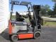 2011 Toyota 8fbchu25 Electric Forklift.  189 In Triple Mast 48 Volt Battery. Forklifts photo 4