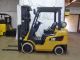 2010 Caterpillar Cat 2c5000 5000lb Smooth Cushion Forklift Lpg Fuel Lift Truck Forklifts photo 3