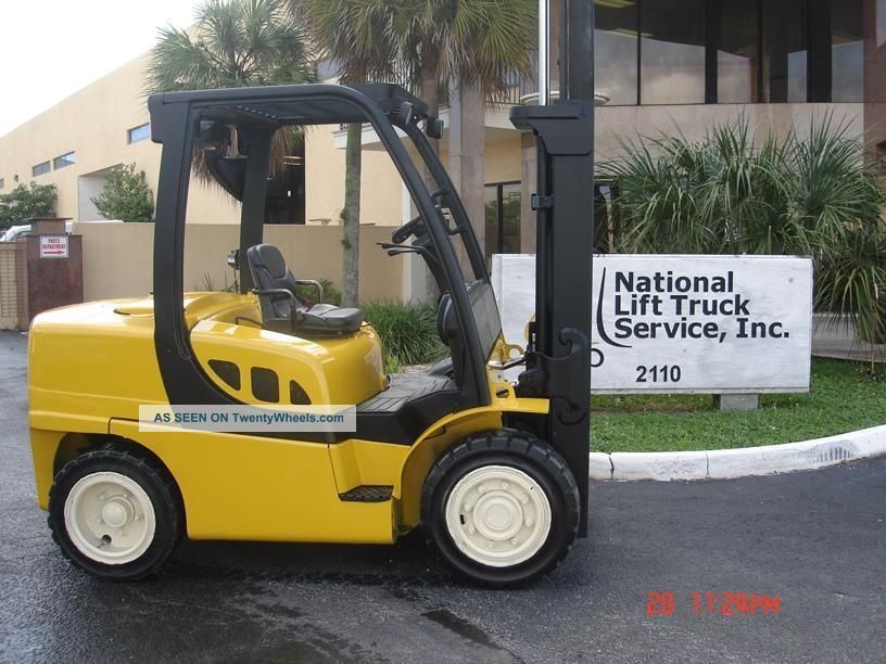 2012 Yale Forklift Gdp090vx Turbo Charged Diesel Power Forklifts photo