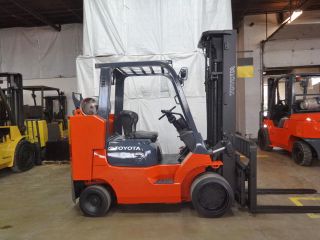 2006 Toyota 7fgcu45 - Bcs 10000lbs Smooth Cushion Forklift Lpg Lift Truck photo