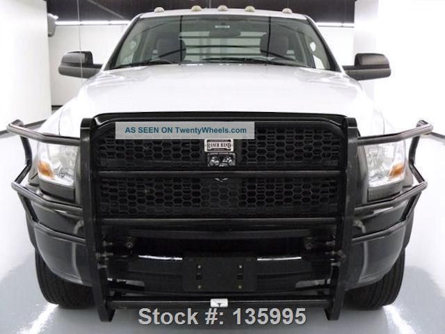 2012 Dodge Ram 5500 Reg Cab Diesel Dually Flat Bed