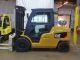2010 Caterpillar P12000 12000lb Pneumatic Forklift Lpg Lift Truck Cab W/ Heat Forklifts photo 3