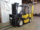 2003 Yale Gdp080 8000lb Solid Pneumatic Forklift Diesel Lift Truck Hi Lo 89/185 Forklifts photo 2