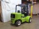 1999 Clark Cgp40 8000lb Dual Drive Pneumatic Forklift Diesel Lift Truck Forklifts photo 6