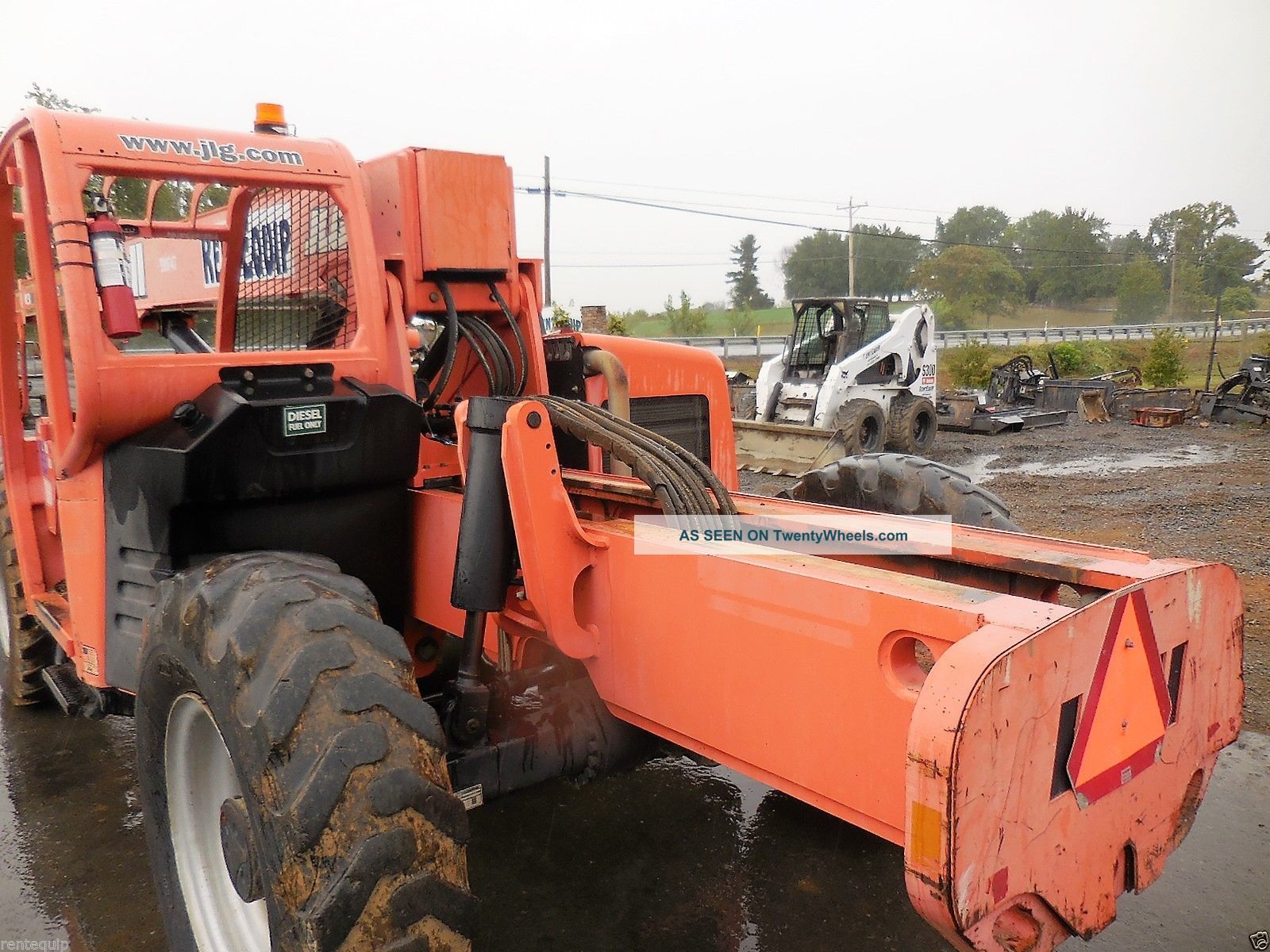 2006 Lull Jlg 644e 42 6k 42 ' 4x4 Telescopic Reach Forklift Telehandler