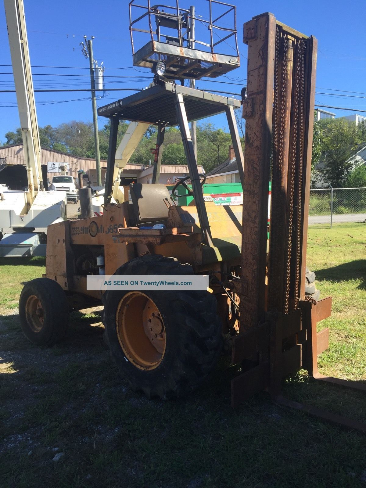 Case 585c Forklift,  21 ',  Side Shift Forklifts photo