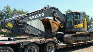 2013 Volvo 235dl Excavator Cab Ac 2550hrs Real Good Cond. photo