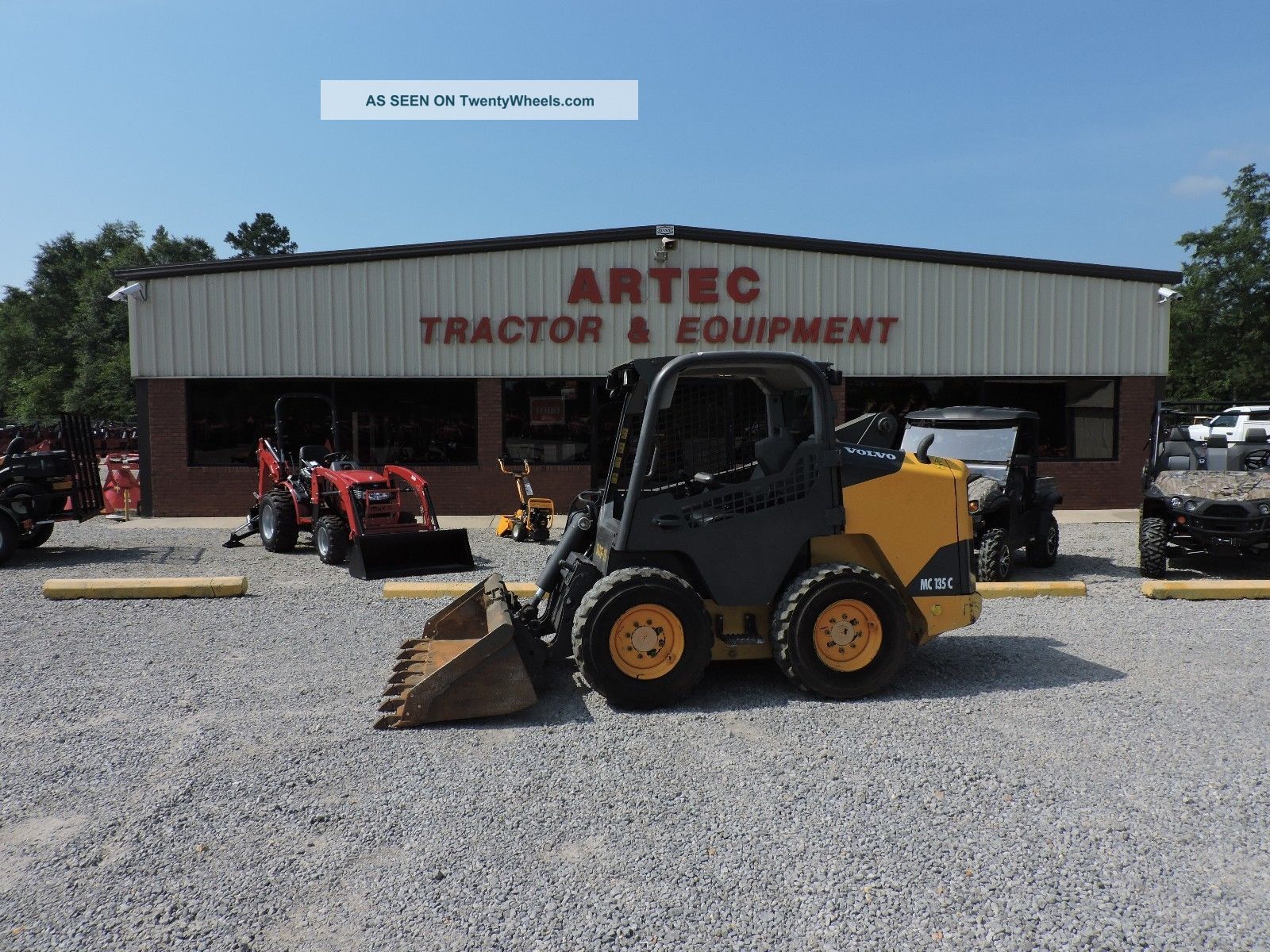 2011 Volvo Mc135c Skid Steer Loader - Bobcat - Very - Very Skid Steer Loaders photo