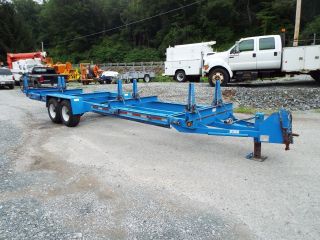 Kiefer Igt 200 Pipe Trailer Extendable / Telescopic,  Pintle Hitch photo