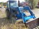 Ford 7700 Tractor With Loader,  Cab,  Diesel,  Pto. ,  Heater,  Air Two Buckets Tractors photo 3