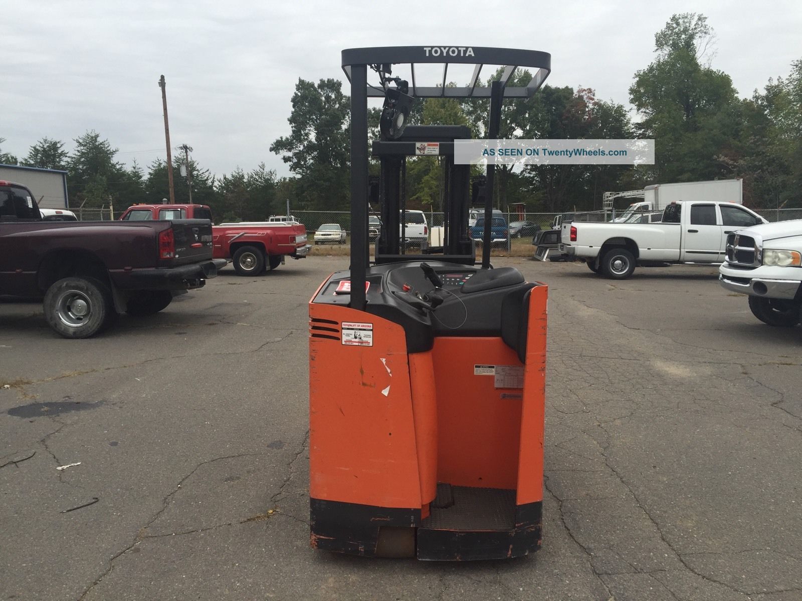Toyota Forklift Lift Truck 3500 Lb Cushion 7bncu18 All