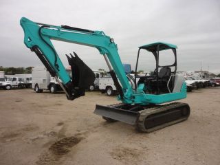 2000 Ihi 55j2 Excavator With Thumb Rops Rubber Tracks 3723 Hrs Stk Num 05039 photo