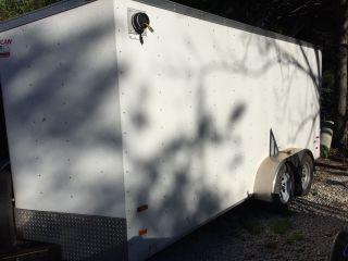 2014 American Hauler 7x14 Trailer Fully Equipped For Tower Crew photo