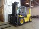 2005 Hyster H155xl2 15500lb Pneumatic Forklift W/ Full Cab Diesel Lift Truck Forklifts photo 2