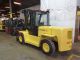 2005 Hyster H155xl2 15500lb Pneumatic Forklift W/ Full Cab Diesel Lift Truck Forklifts photo 4