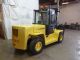 2005 Hyster H155xl2 15500lb Pneumatic Forklift W/ Full Cab Diesel Lift Truck Forklifts photo 5