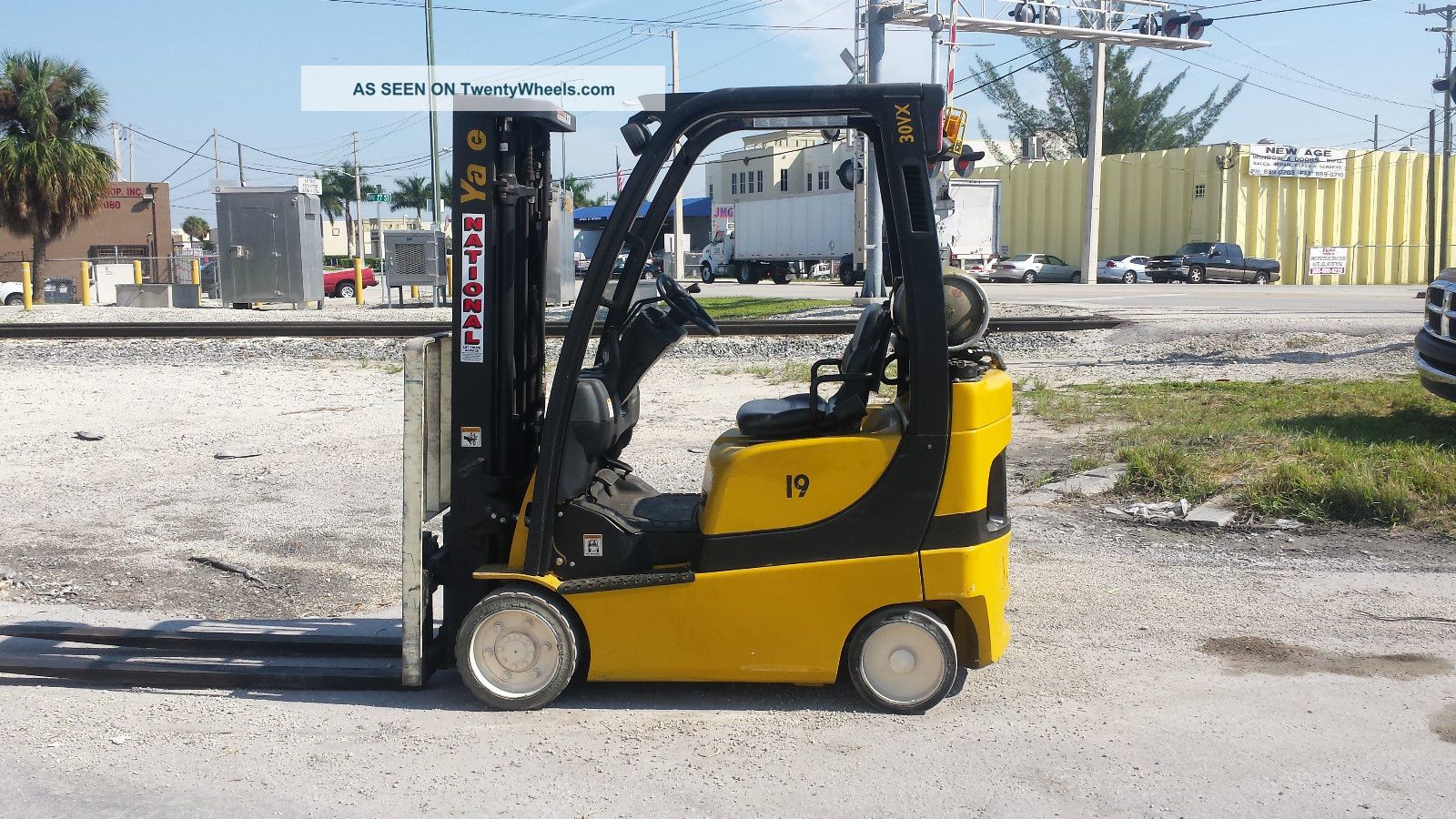 2008 Yale Forklift Glc030vx Tripp Mast Side Shift Great Buy Forklifts photo