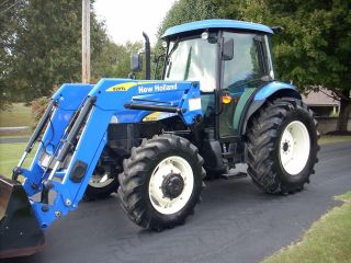 1 Owner: 2010 Holland Td5050 Cab+loader+4x4 With 960hours Cond photo